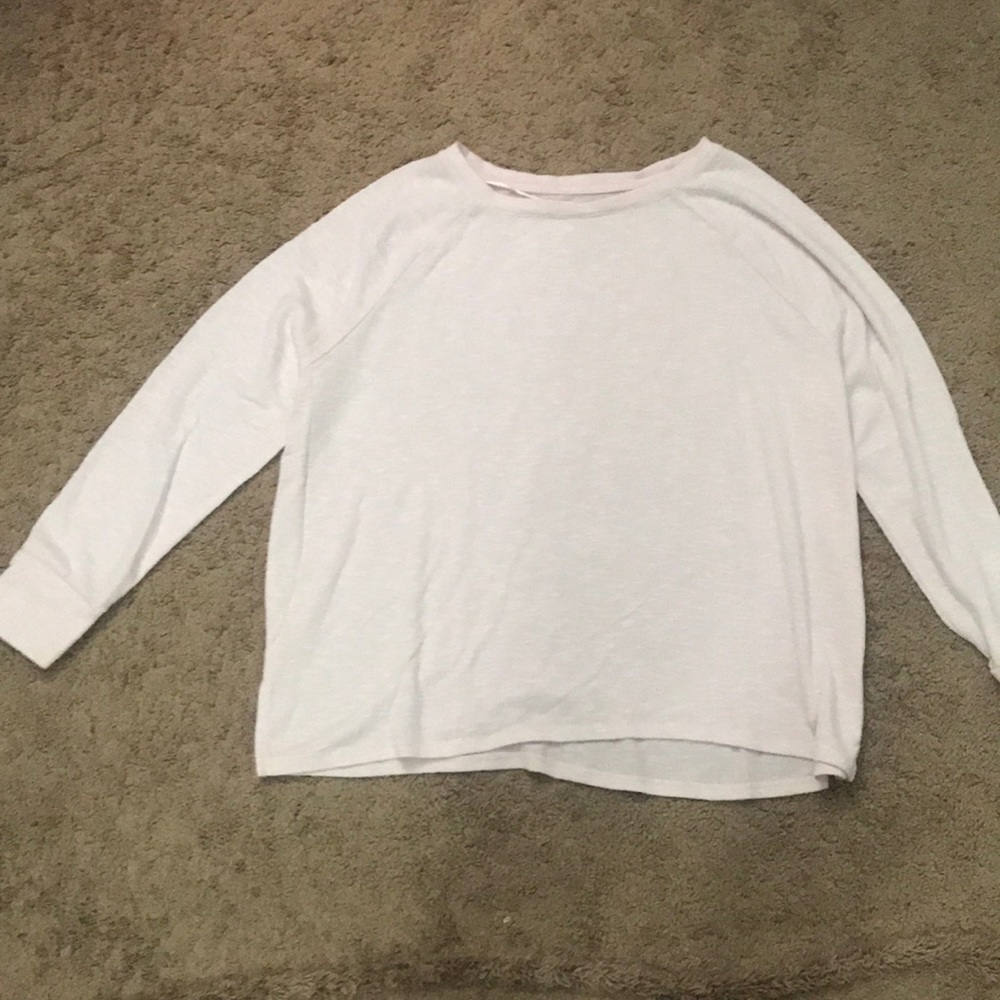 Pink loose long sleeve
